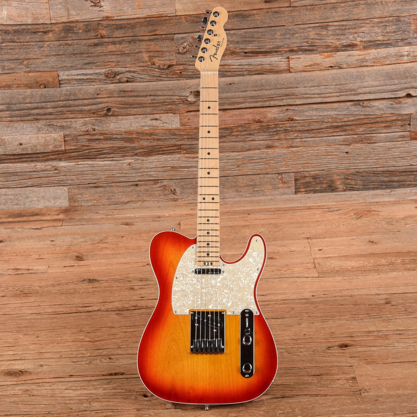 Fender American Elite Telecaster Aged Cherry Burst 2019