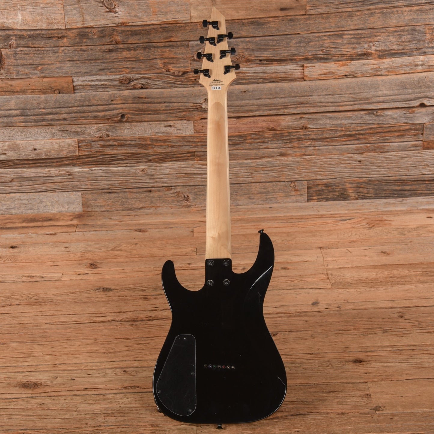 Jackson JS JS22Q-7 DKA HT Transparent Black Burst 2021