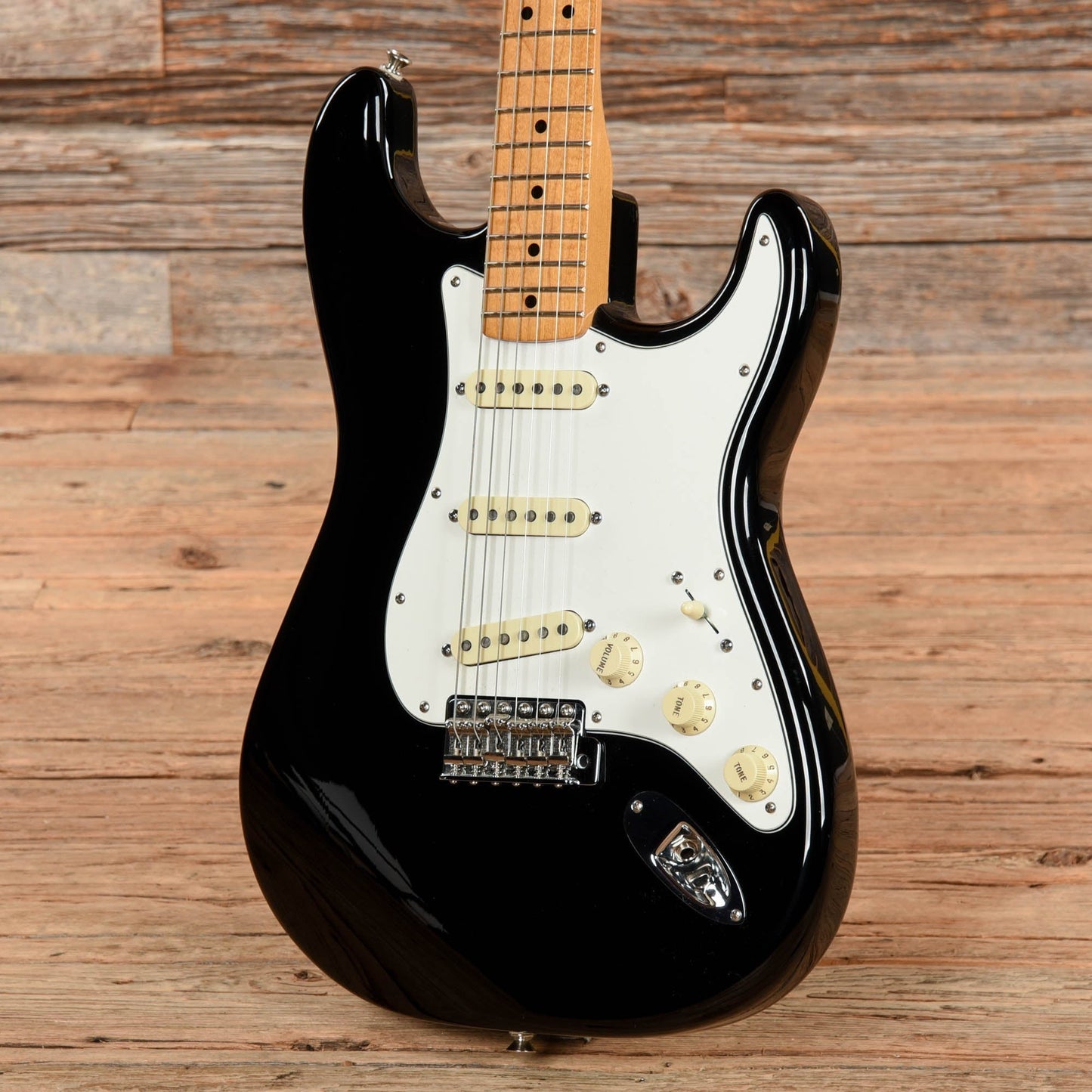 Fender Strat Hendrix Reissue Black 2015 - Dave Amato of REO Speedwagon
