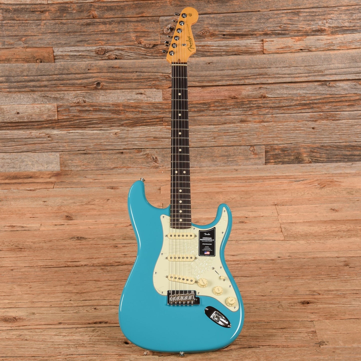 Fender American Professional II Stratocaster Miami Blue 2020