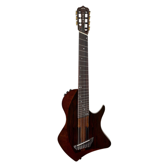 Cordoba Abasi Stage 7 7-String Solidbody Nylon String Acoustic-Electric Guitar Ziricote