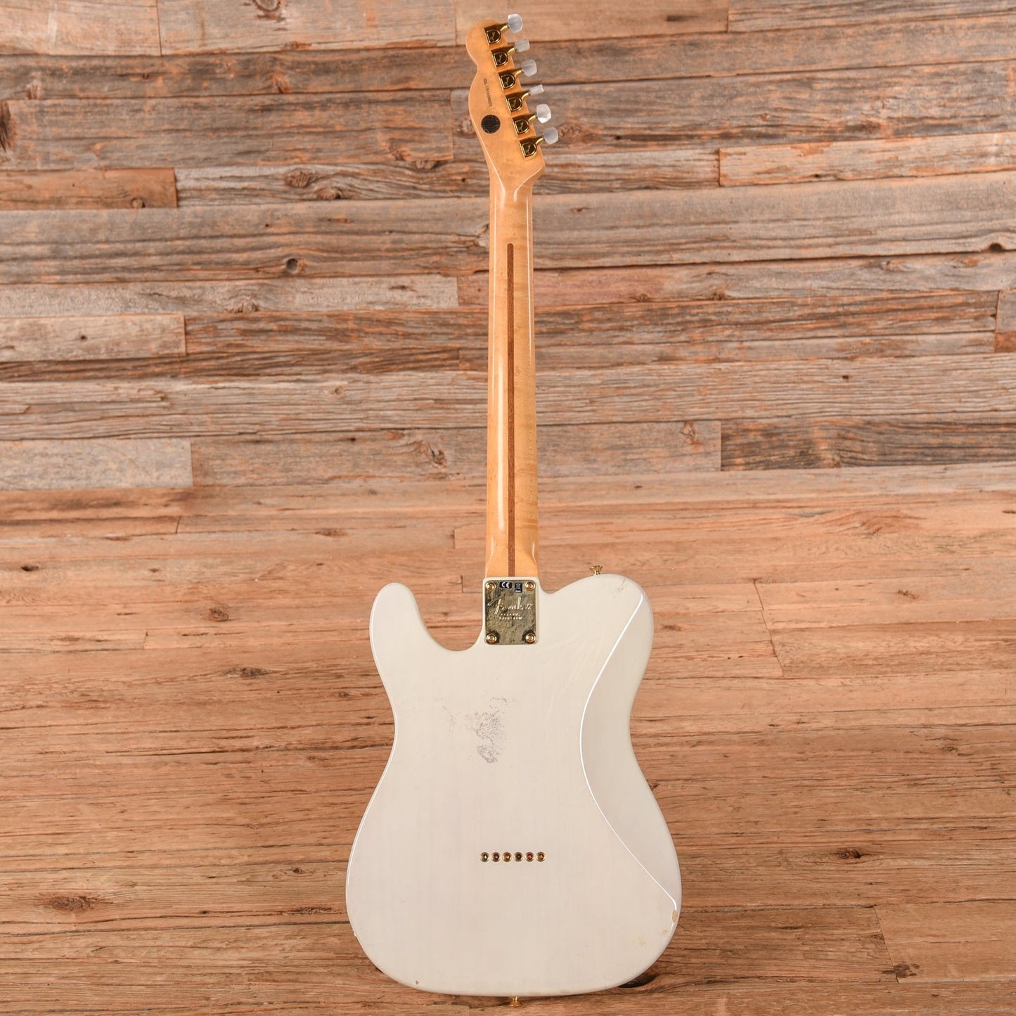 Fender Limited Edition Select Light Ash Telecaster White Blonde 2016