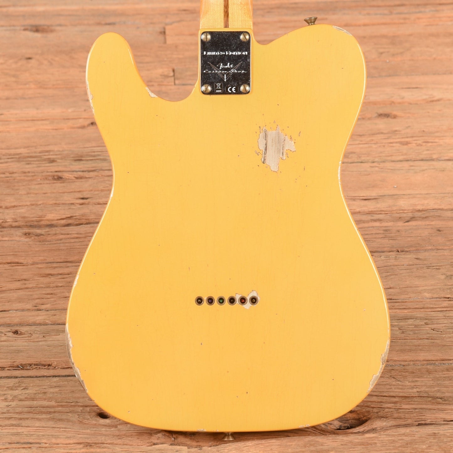 Fender Custom Shop LTD Nocaster Thinline Relic Butterscotch Blonde 2024