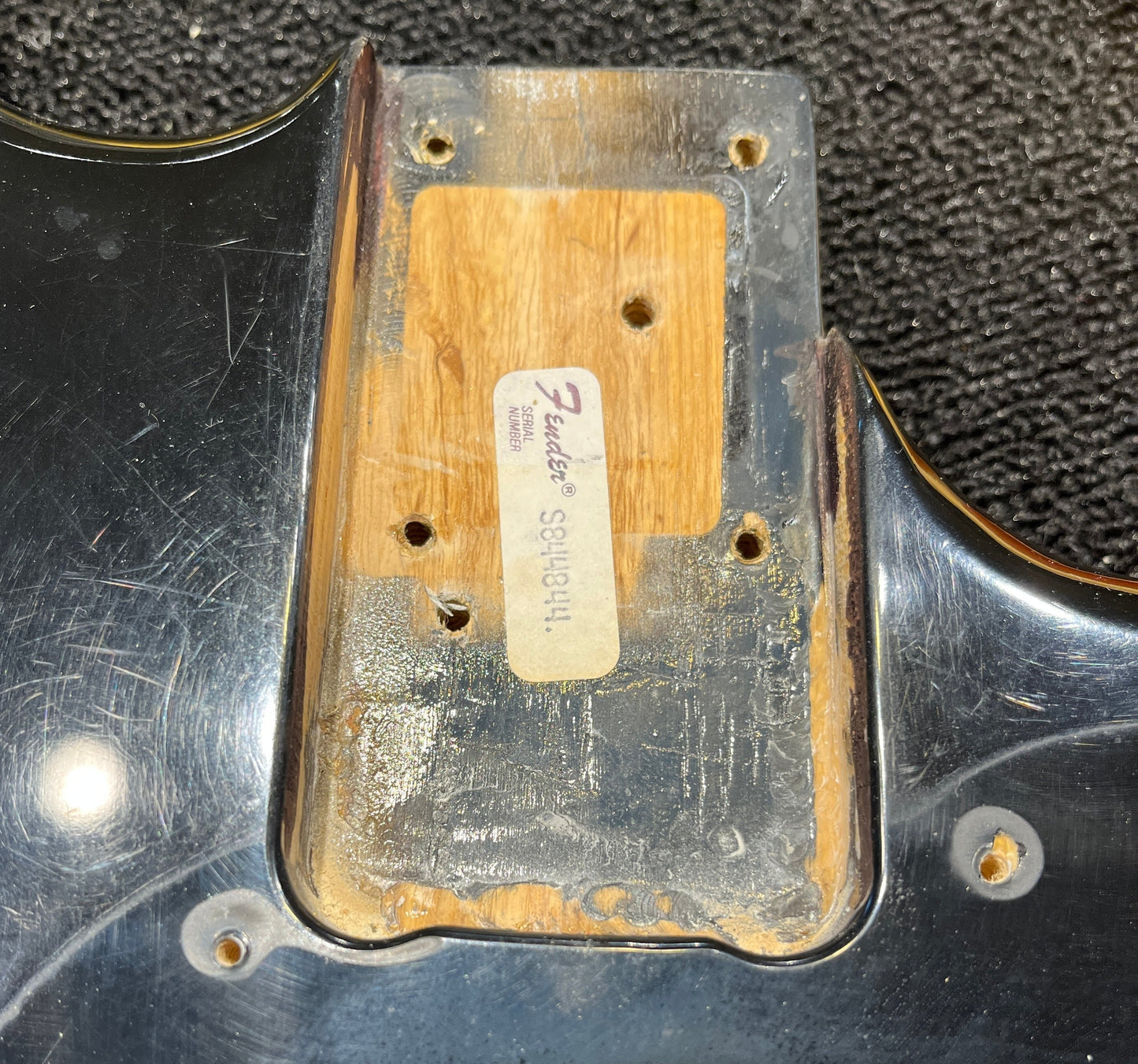 Fender Musicmaster Bass Black 1982