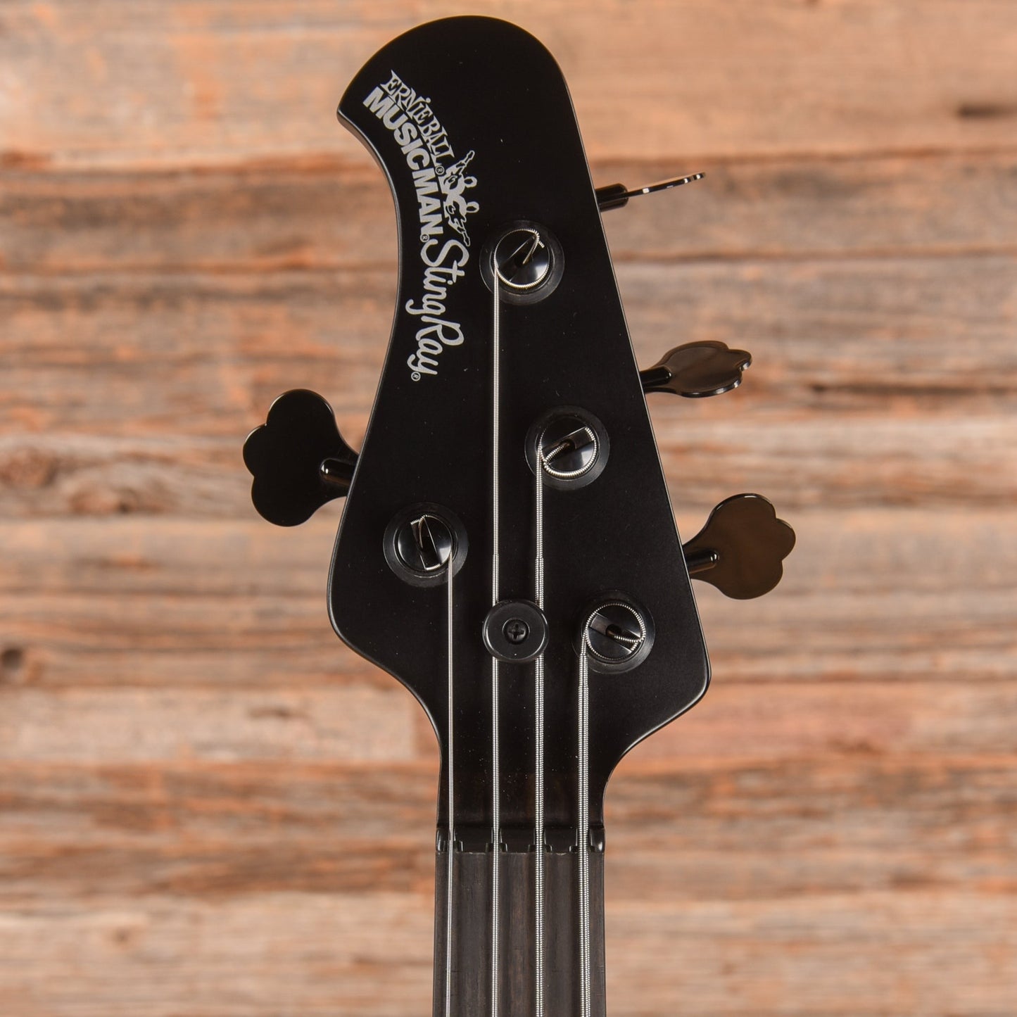 Music Man StingRay 3 EQ H Stealth Black 2017 LEFTY