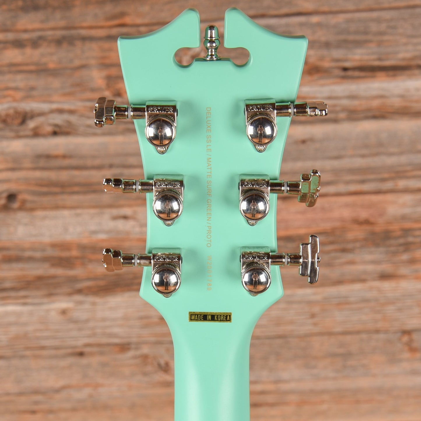 D'Angelico Deluxe SS Semi-Hollow Single Cutaway Matte Surf Green 2020