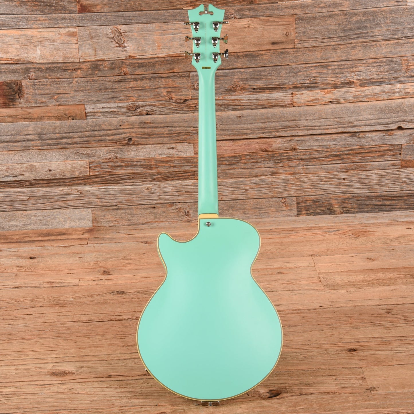 D'Angelico Deluxe SS Semi-Hollow Single Cutaway Matte Surf Green 2020