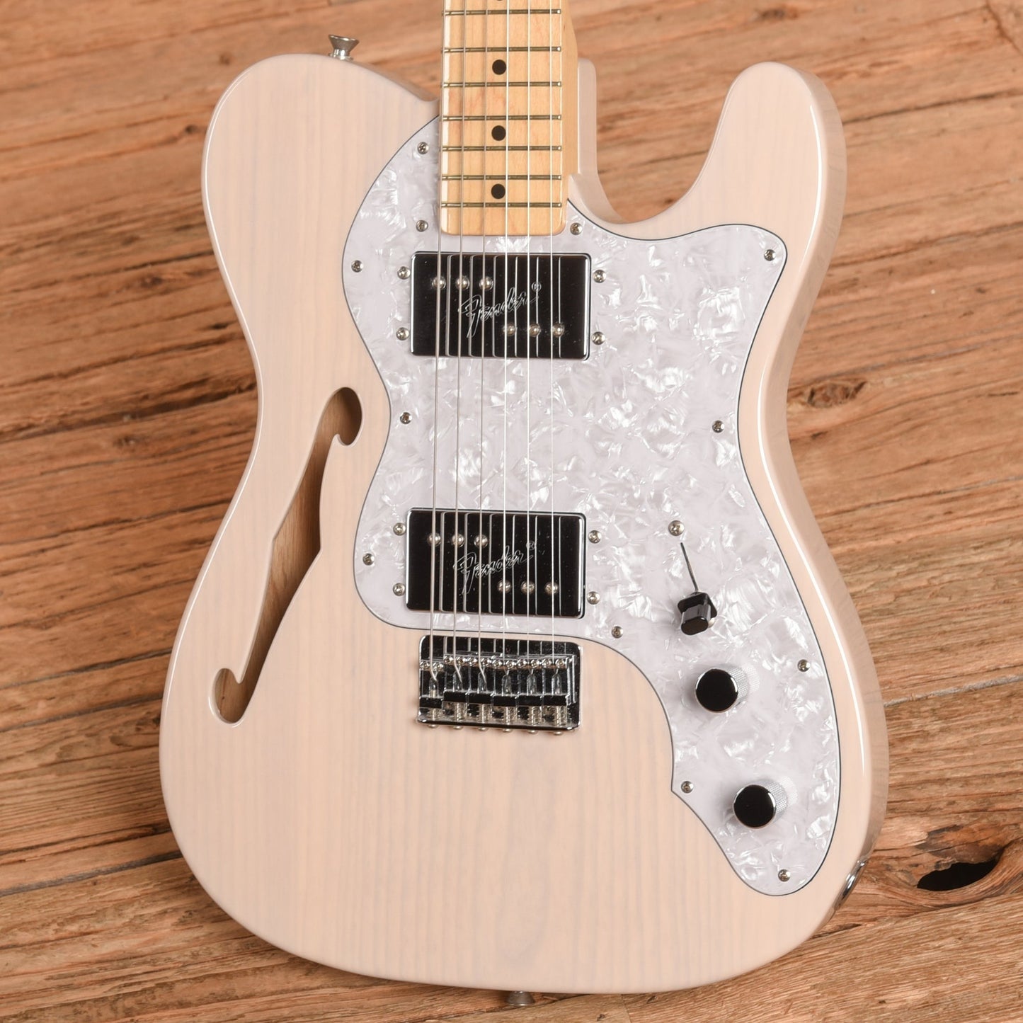 Fender MIJ Traditional '70s Telecaster Thinline Blonde 2017
