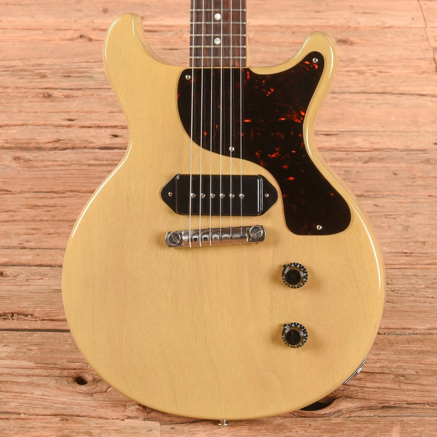 Gibson Custom Shop '58 Les Paul Junior Double Cut Reissue TV Yellow 2023