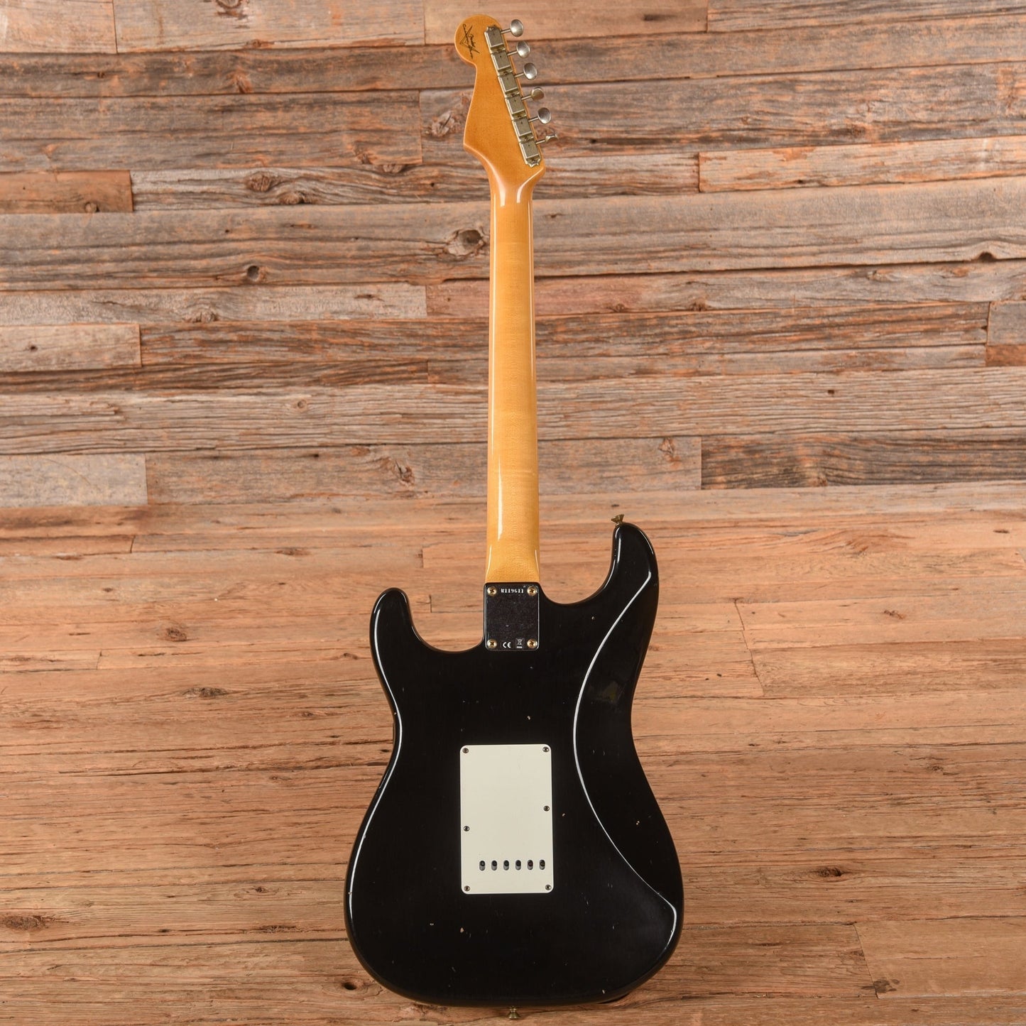 Fender Custom Shop '63 Stratocaster Reissue Journeyman Relic Black 2022