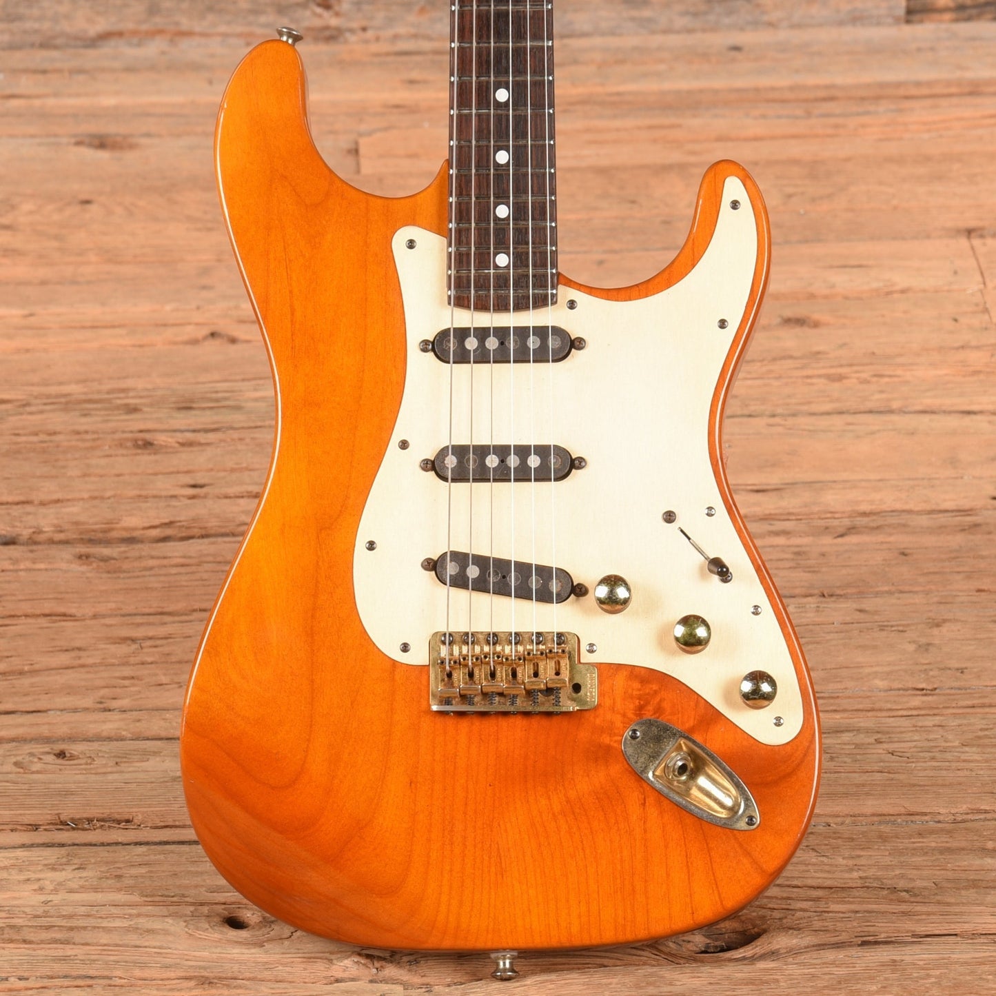 B.C. Rich USA NAMM S-Style Natural 1989