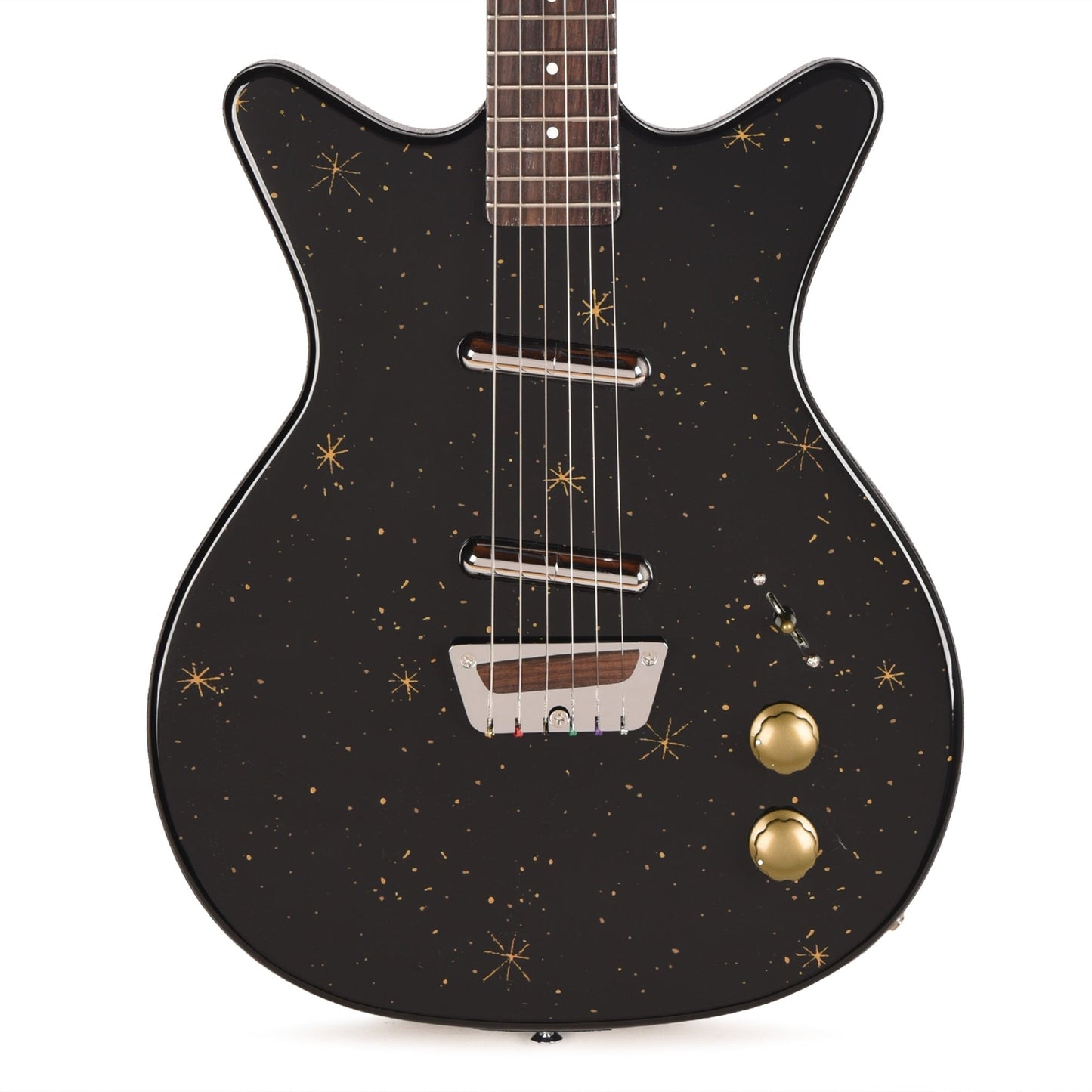 Danelectro Golden 1950's Electric Guitar Black