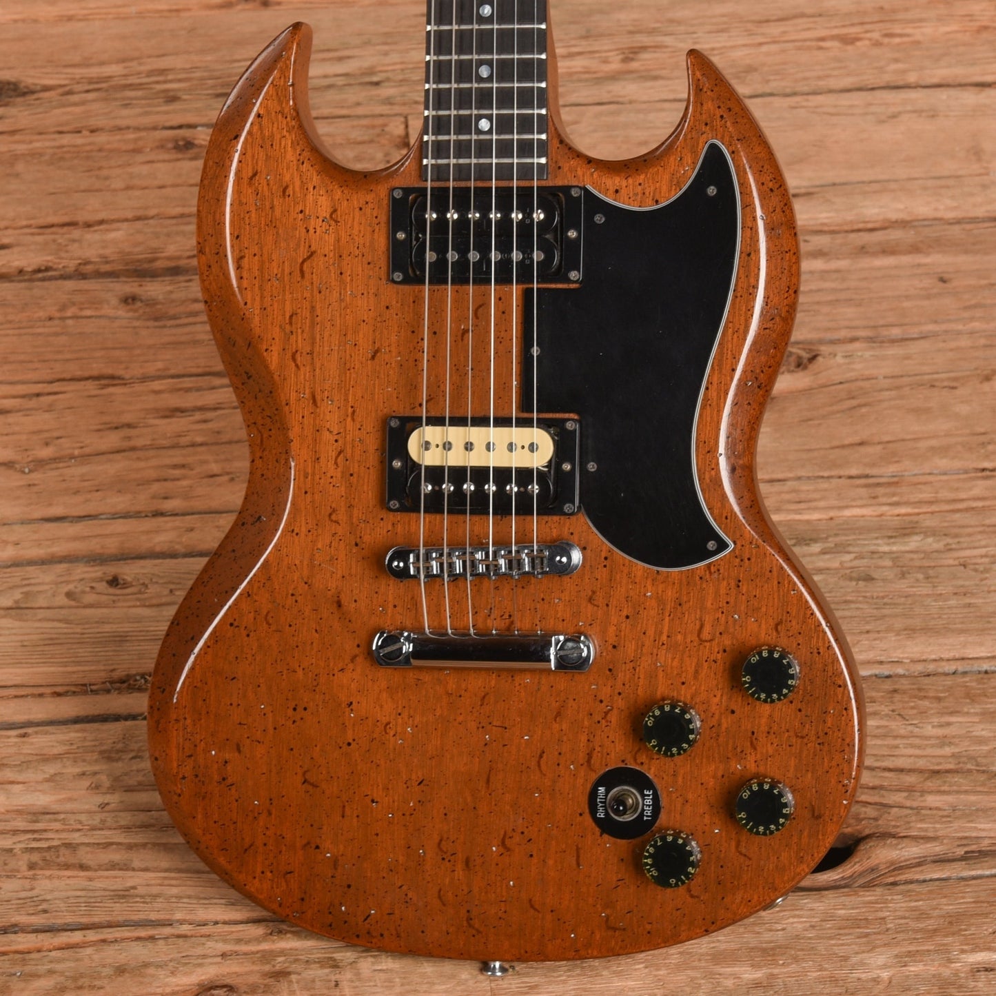 Gibson Firebrand SG Natural Black Speckle 1980