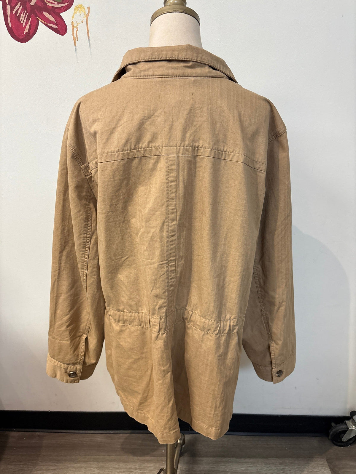 Talbots Tan Jacket, 3X