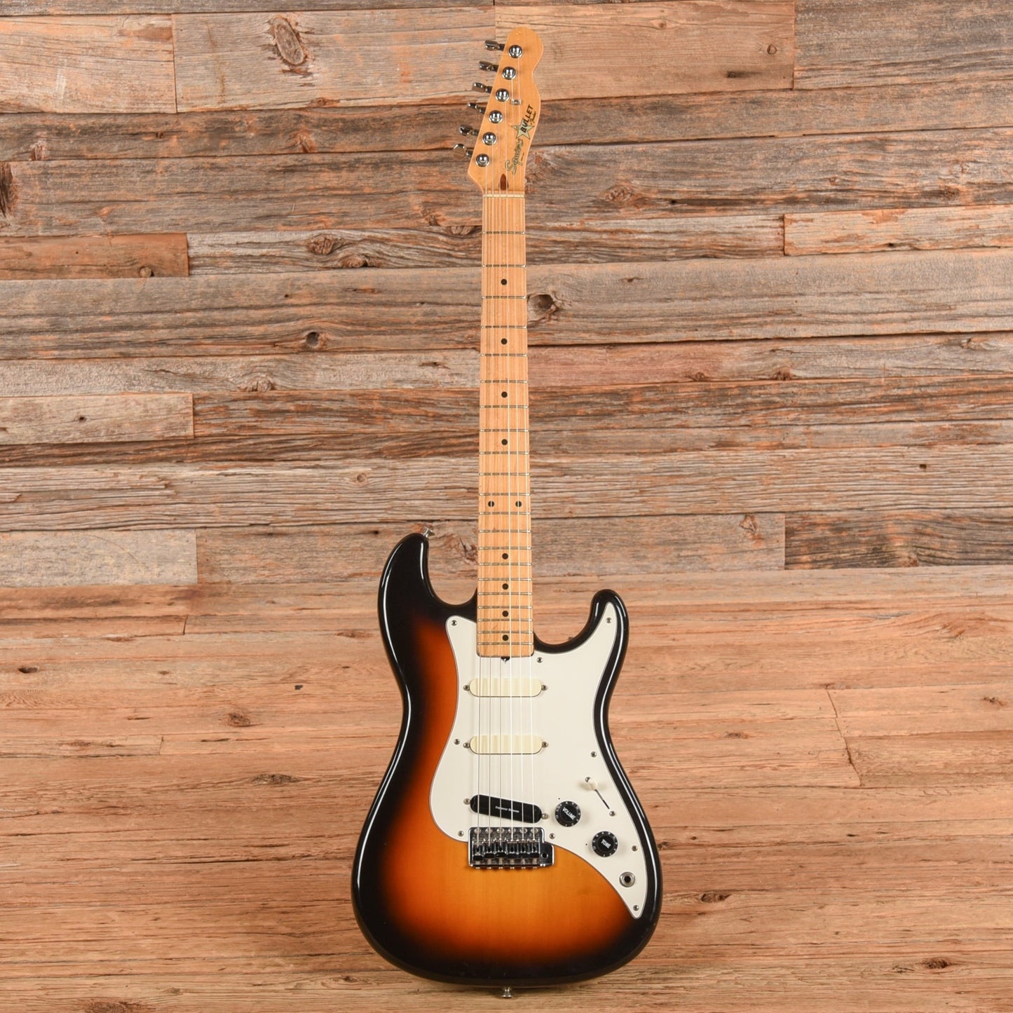 Squier Bullet S-3T Brown Sunburst 1986