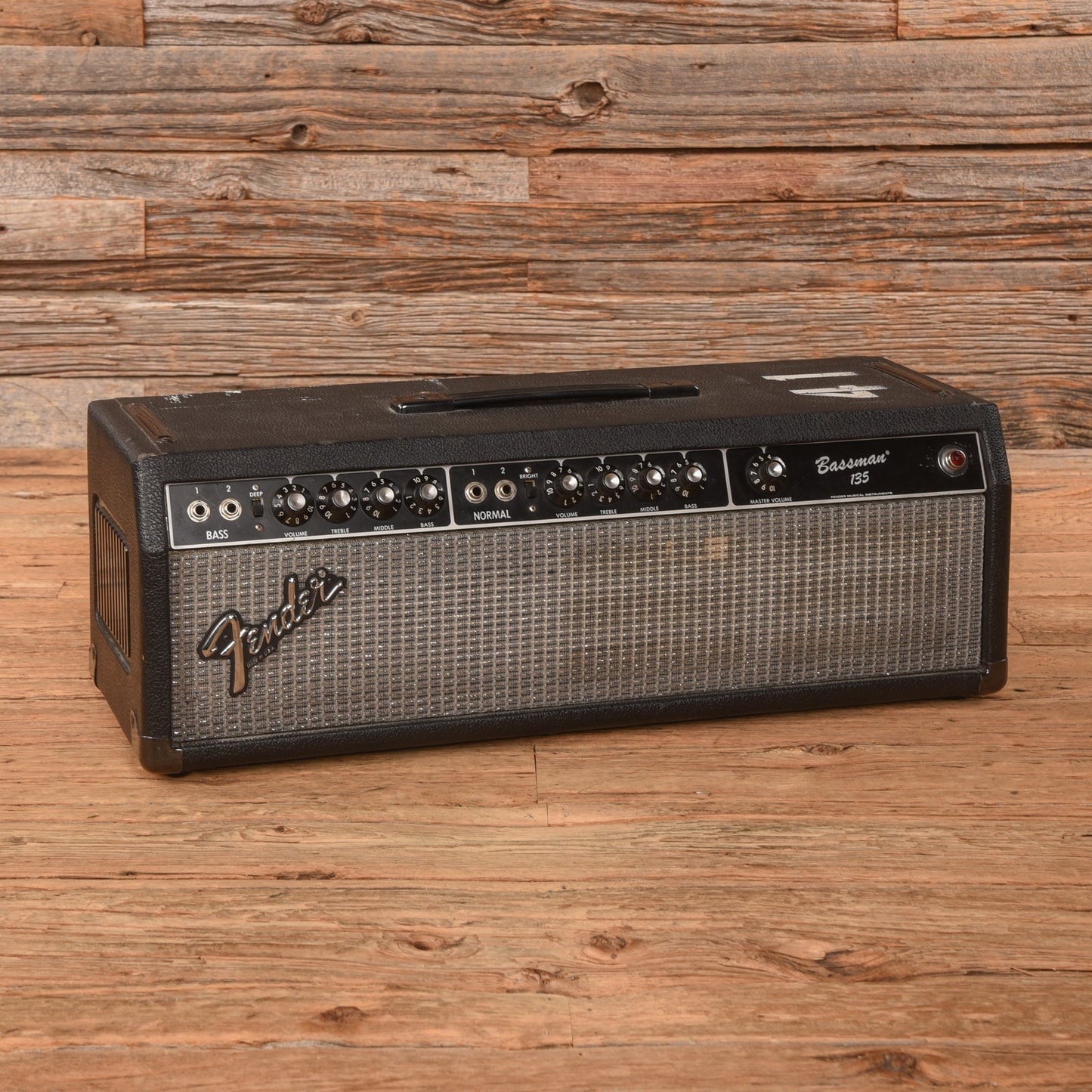 Fender Bassman 135 2-Channel 135-Watt Guitar Amp Head 1981