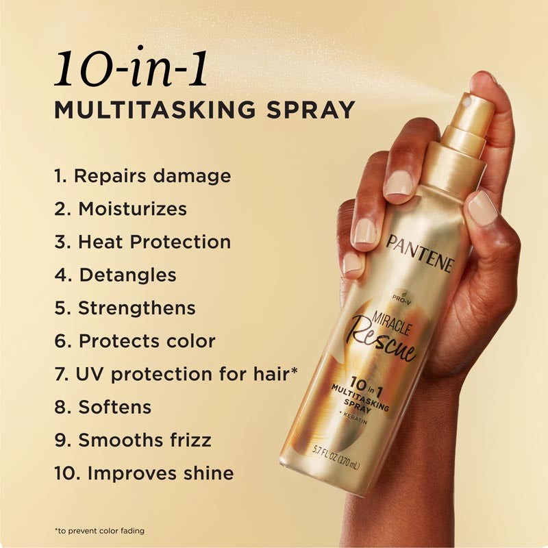 Miracle Rescue 10-in-1 Multitasking Spray + Keratin