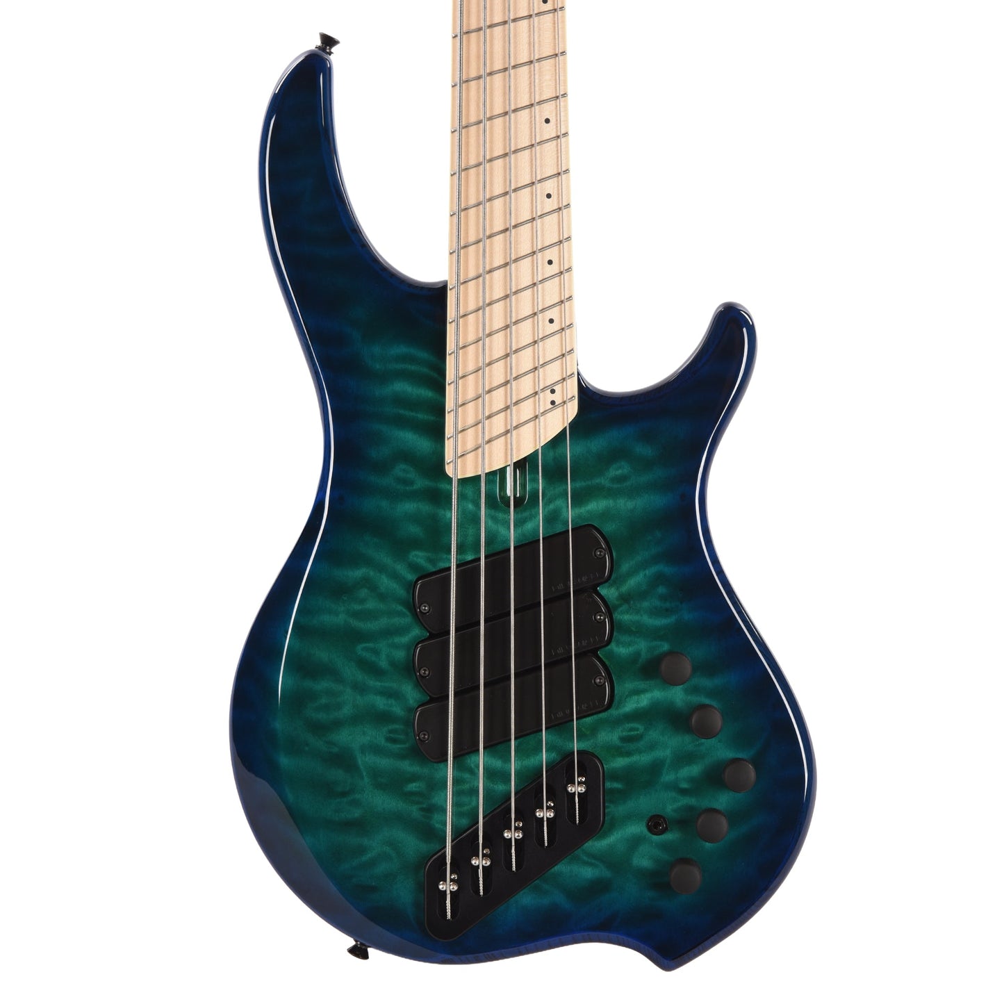 Dingwall Combustion 5-String Swamp Ash/Quilted Maple Whale Pool Burst