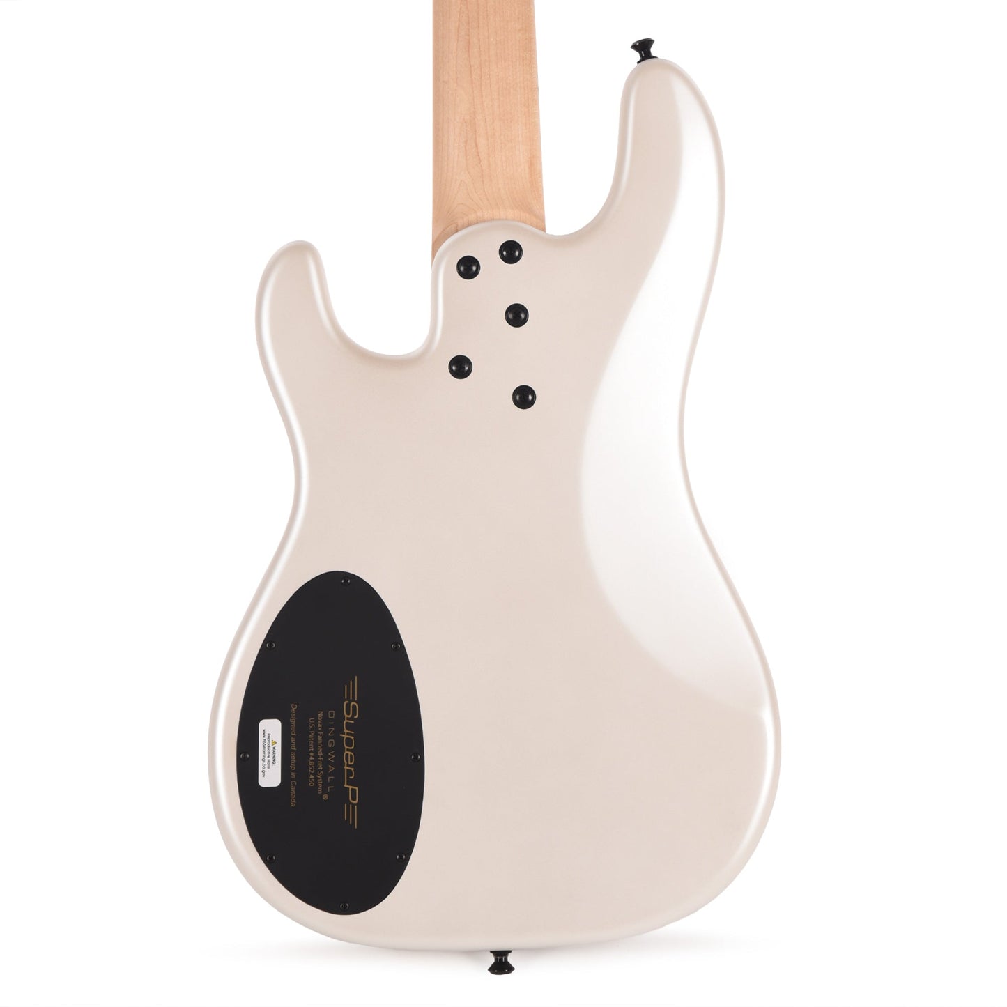 Dingwall SP1 Superbass 5-String Matte Ducati Pearl White w/Matte Pablo Pickguard