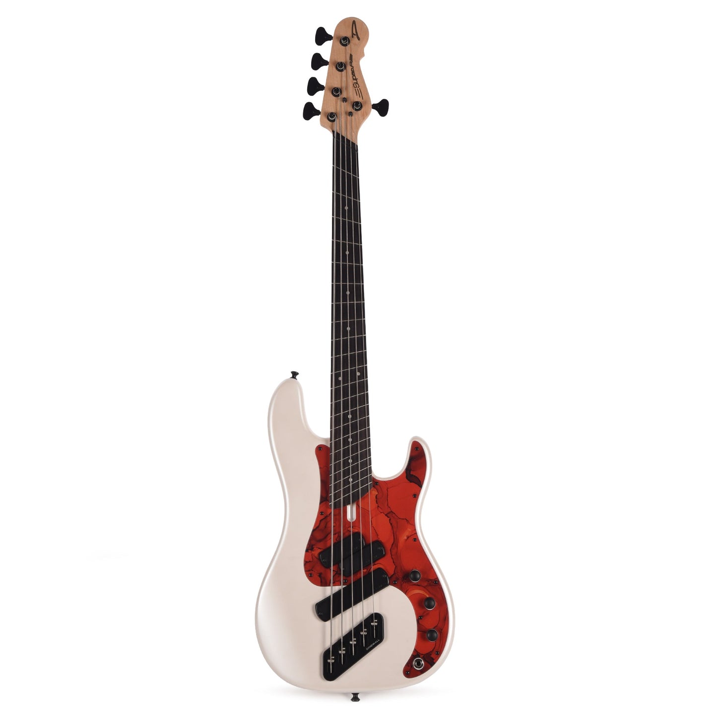 Dingwall SP1 Superbass 5-String Matte Ducati Pearl White w/Matte Pablo Pickguard