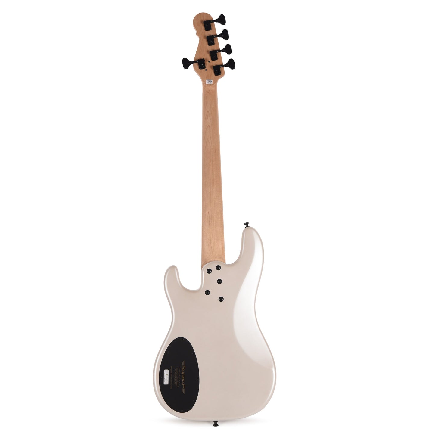 Dingwall SP1 Superbass 5-String Matte Ducati Pearl White w/Matte Pablo Pickguard