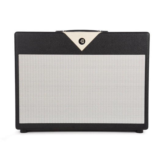 Divided by 13 2x12 Open Back Cab w/G12M Black Bronco Tolex, Cream V