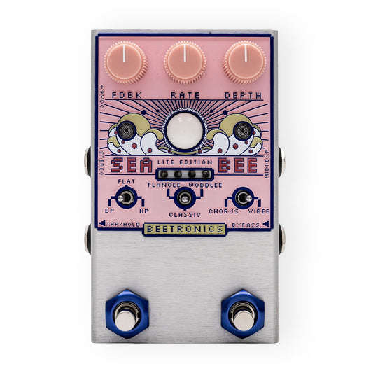 Beetronics Seabee Lite Edition Pink Harmochorus Pedal