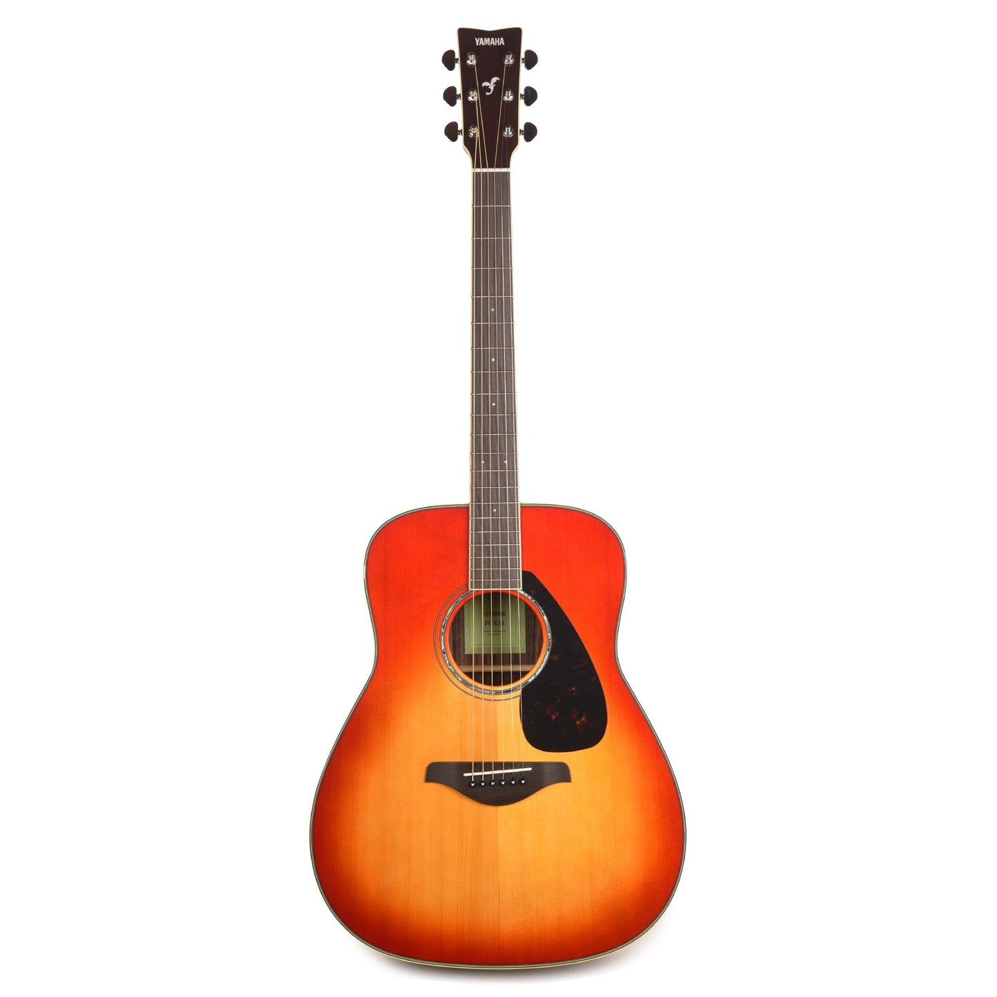 Yamaha FG830 Dreadnought Spruce/Rosewood Acoustic Guitar Autumn Burst