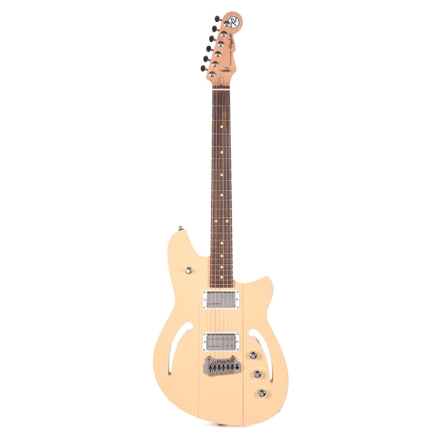 Reverend Kingbolt F-Sonic Electric Guitar Sandstone