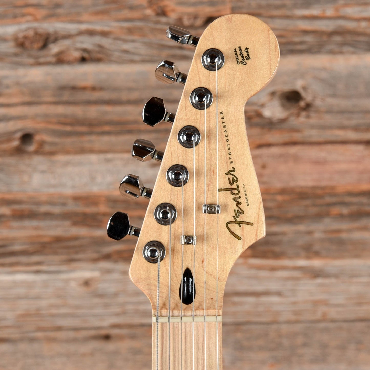 Squier Partscaster with Mighty Mite Neck Candy Apple Red