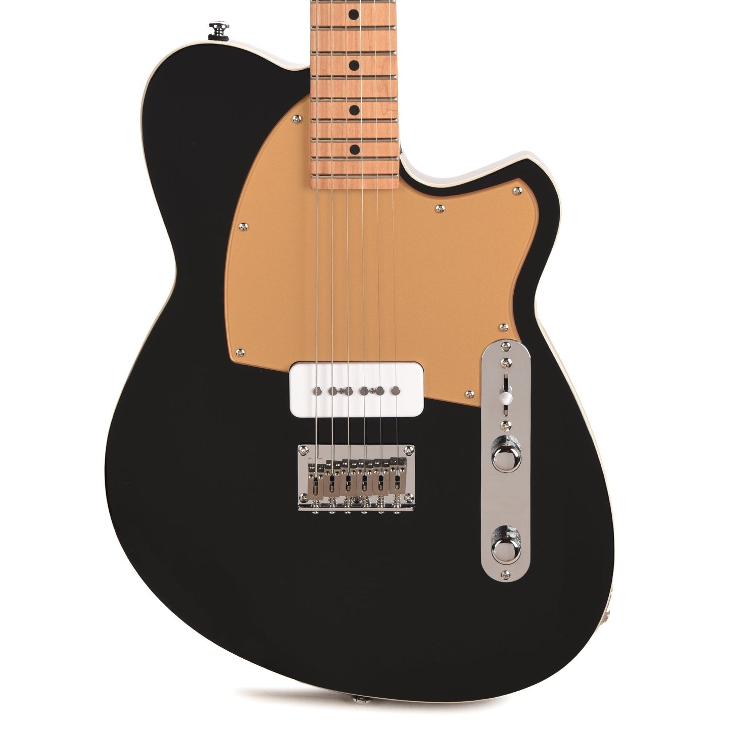 Reverend Charger JR Electric Guitar Midnight Black