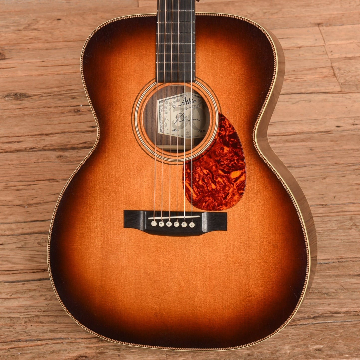 Atkin OM37 Baked Sitka/Rosewood Aged Sunburst 2025
