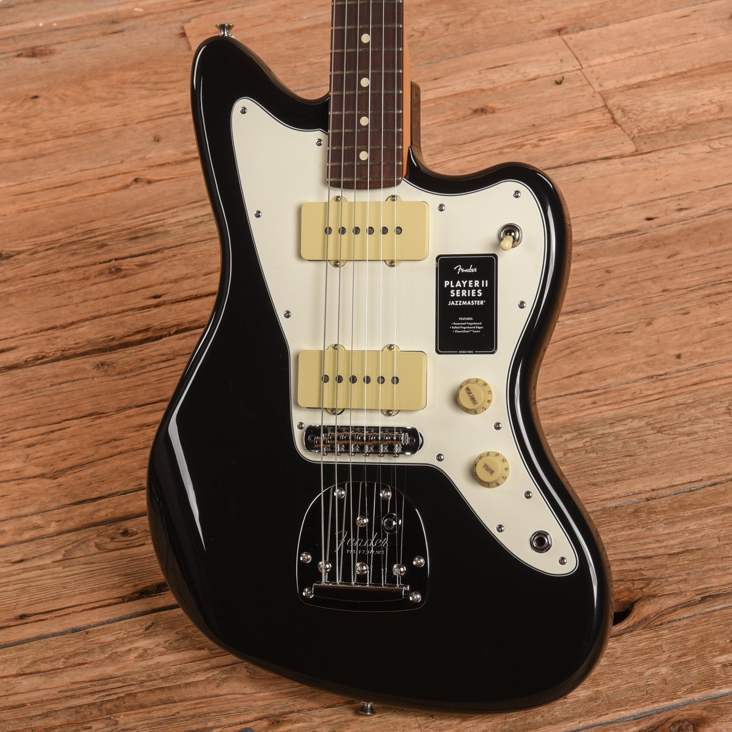 Fender Player II Jazzmaster Black 2024
