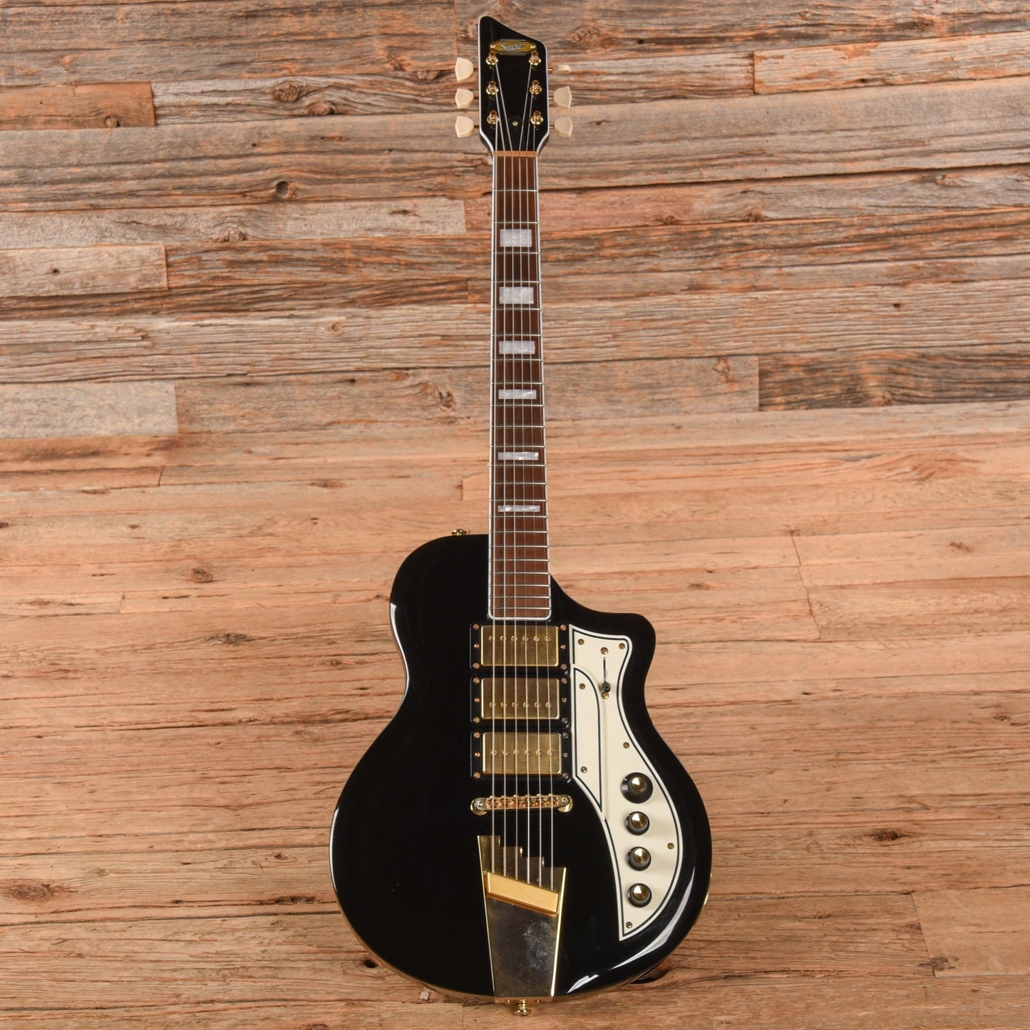 Supro 1275JB Tri Tone Jet Black 2018