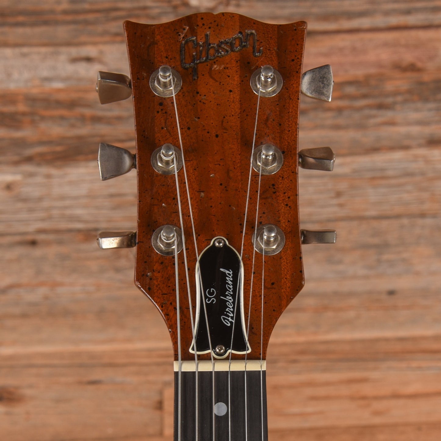 Gibson Firebrand SG Natural Black Speckle 1980