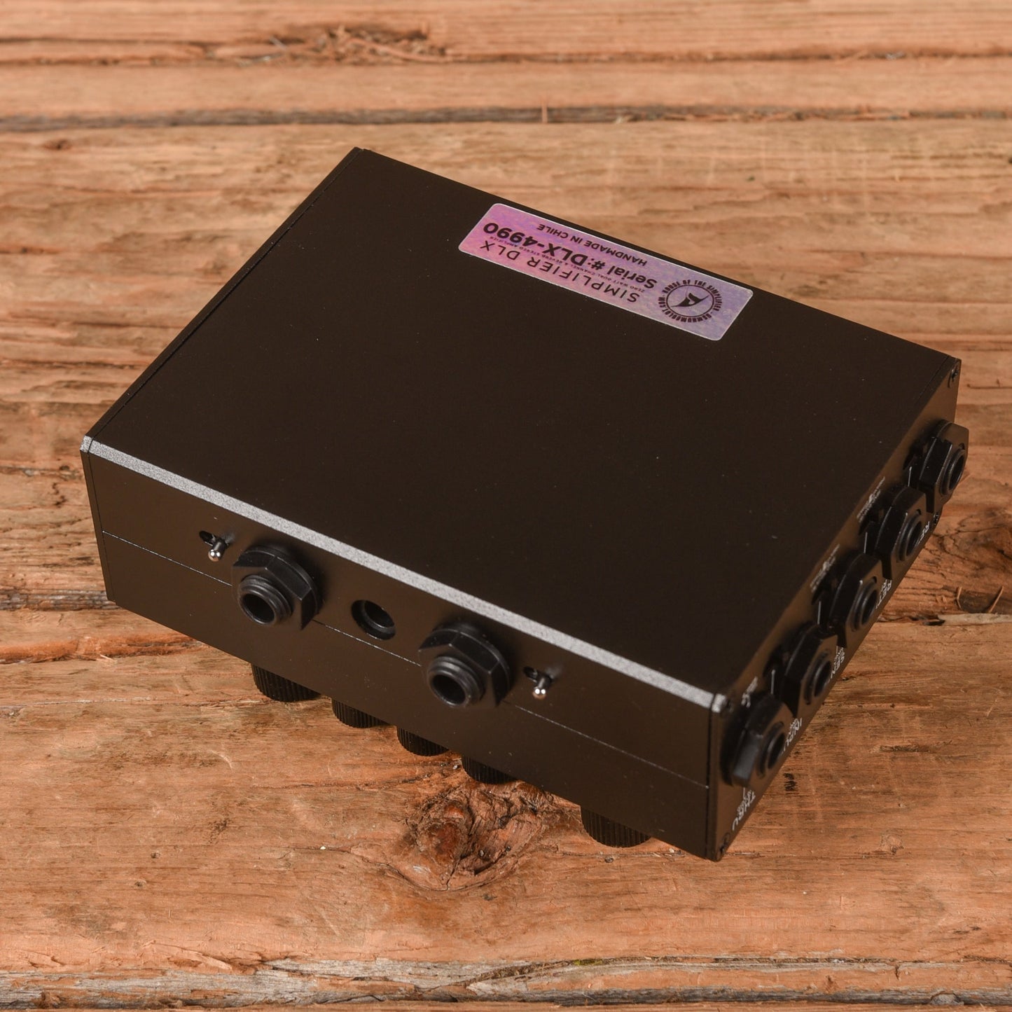 DSM Humboldt Electronics Simplifier DLX Dual Channel Zero Watt Stereo Pedalboard Amplifier