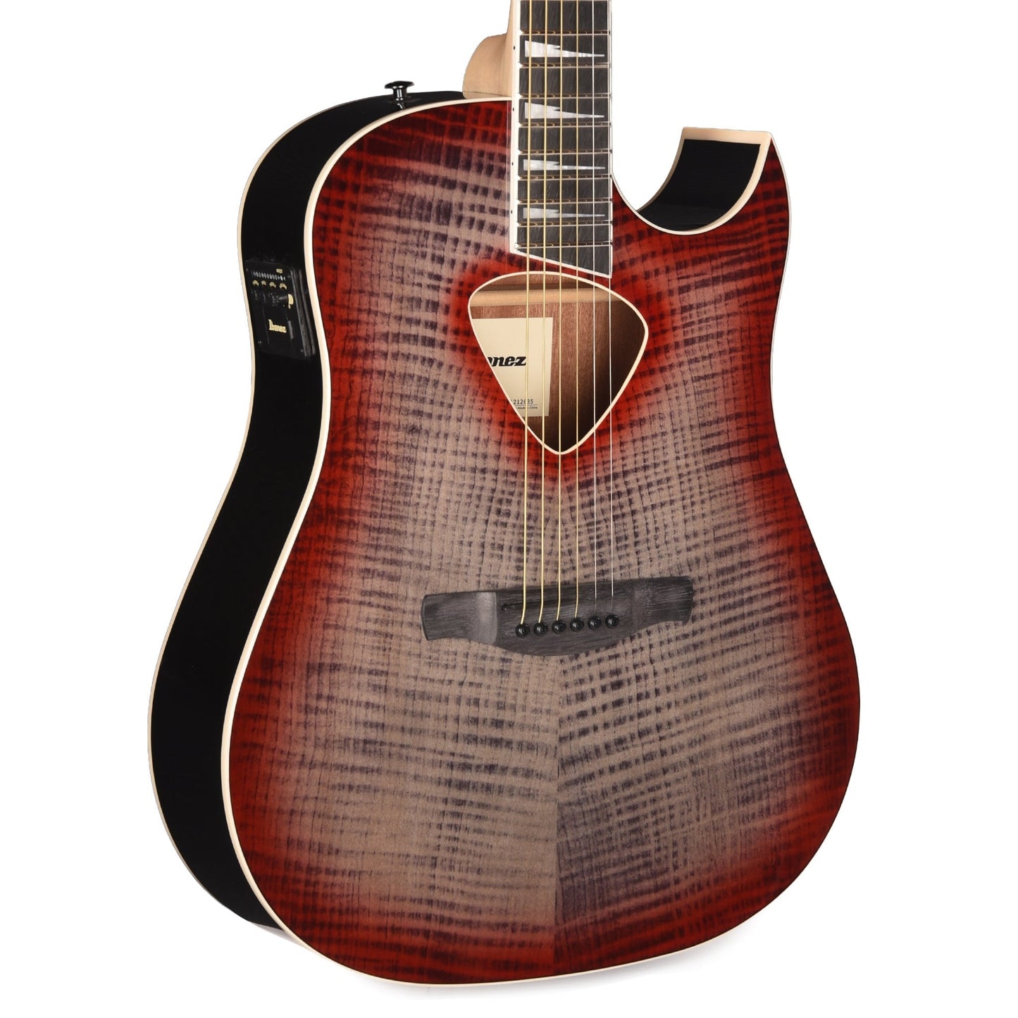 Ibanez ALT50FARDB Altstar Acoustic-Electric Guitar Red Doom Burst High Gloss