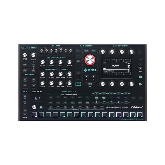 Leviasynth 16-voice Algorithmic Desktop Synthesizer