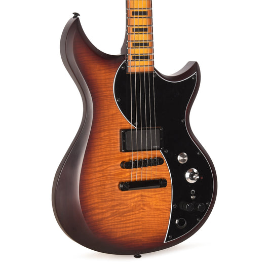 Dunable DE Will Putney Signature Cyclops Amber Tobacco Burst w/Electro-Harmonix Pitch Fork