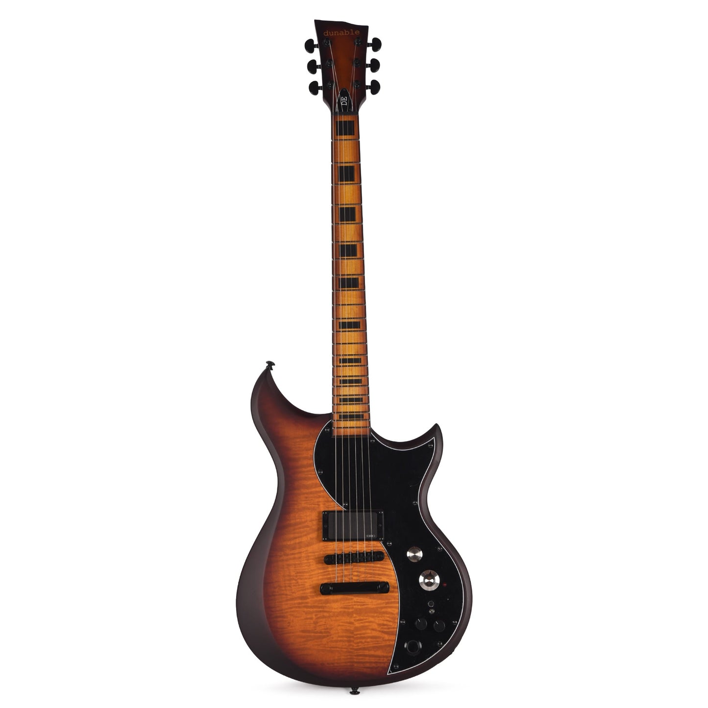 Dunable DE Will Putney Signature Cyclops Amber Tobacco Burst w/Electro-Harmonix Pitch Fork