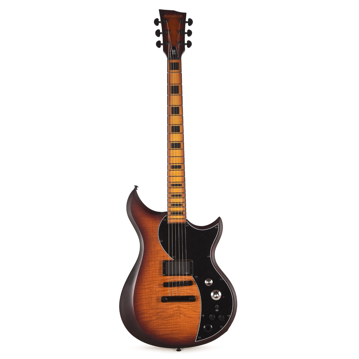 Dunable DE Will Putney Signature Cyclops Amber Tobacco Burst w/Electro-Harmonix Pitch Fork
