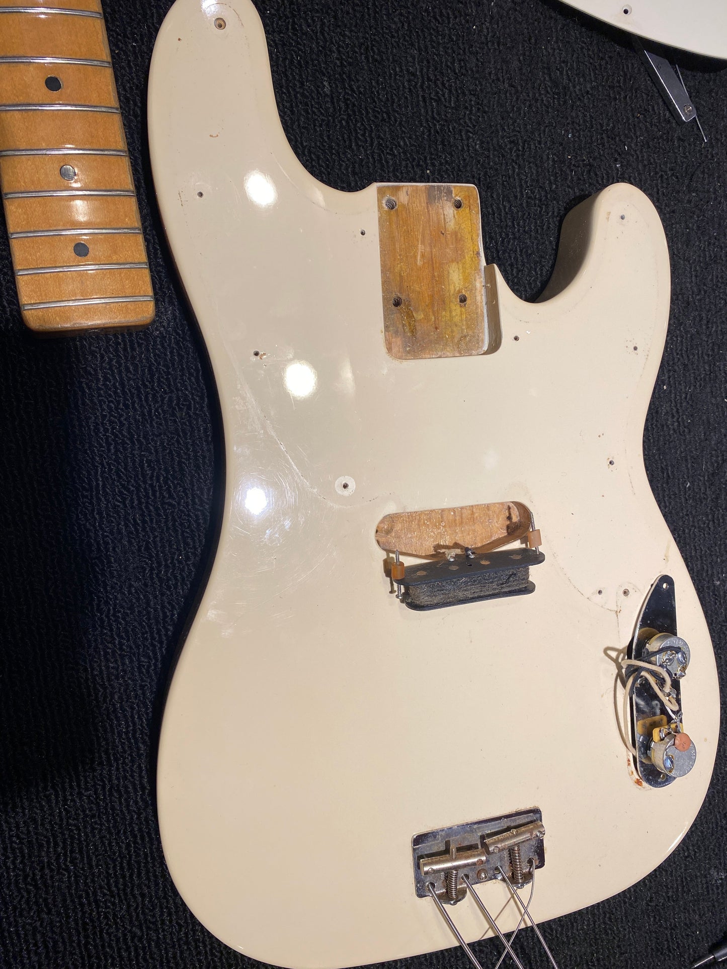 Fender Telecaster Bass White Refin 1971