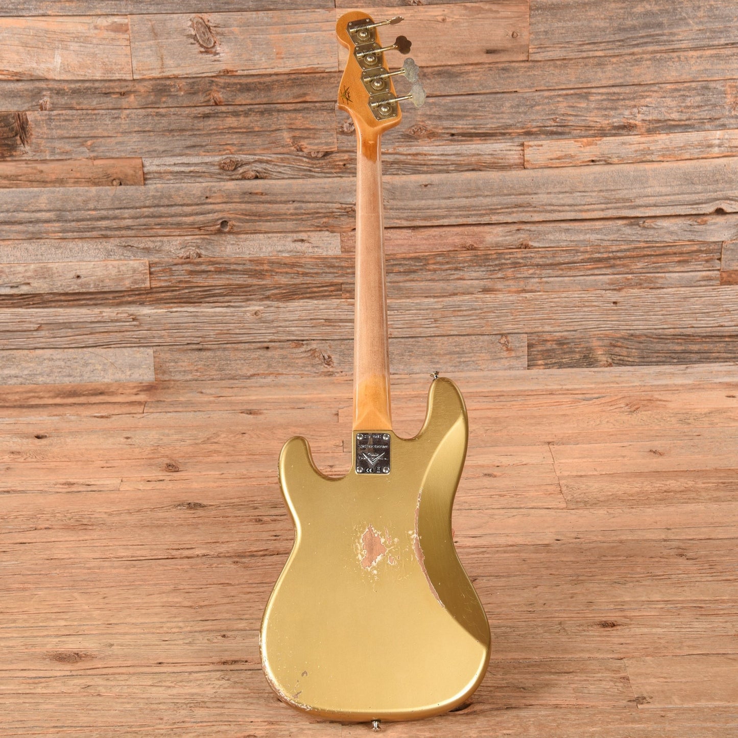 Fender Custom Shop Limited P-Jazz Bass Heavy Relic Gold 2024
