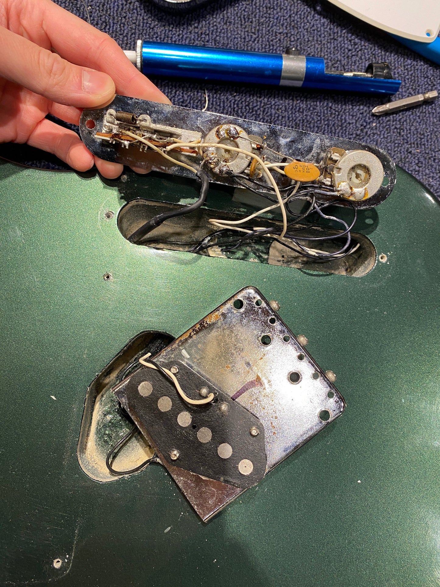 Fender Telecaster Green 1979