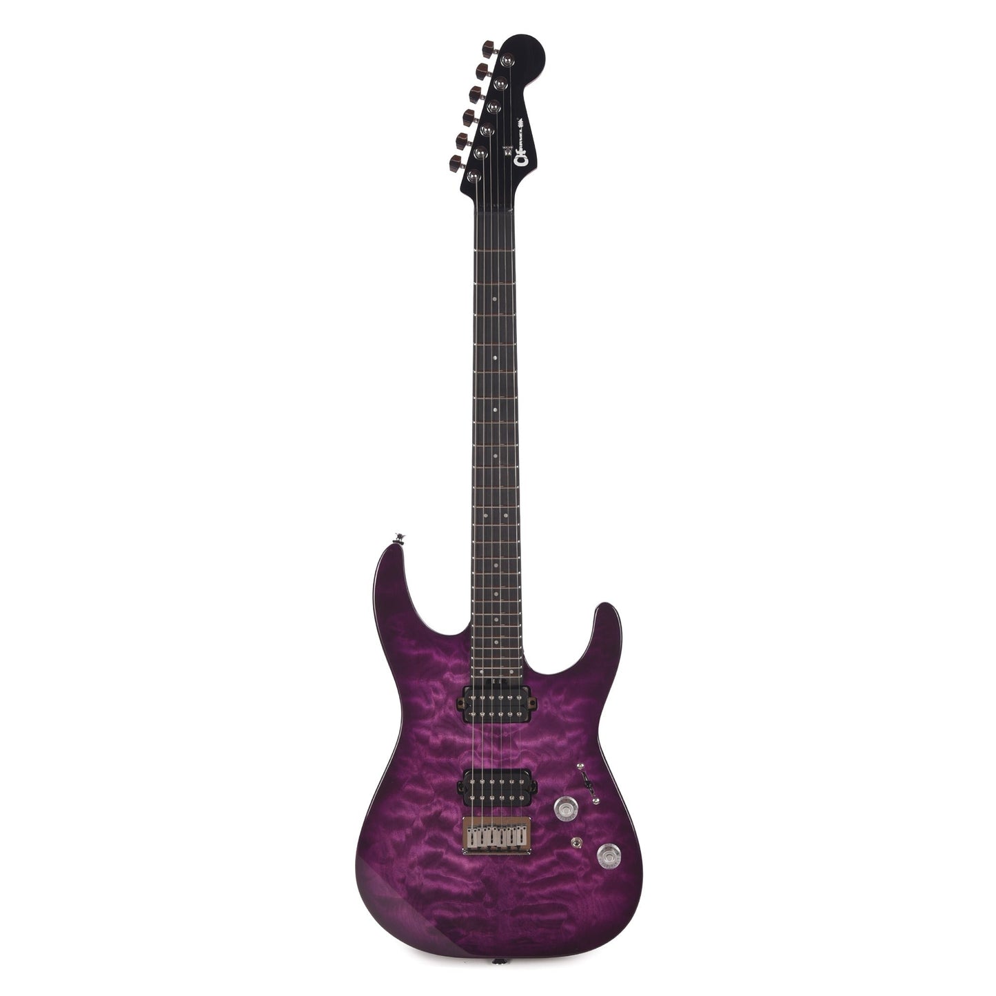 Charvel Pro-Mod Plus DK24 HH HT EB QM Violet Radiance