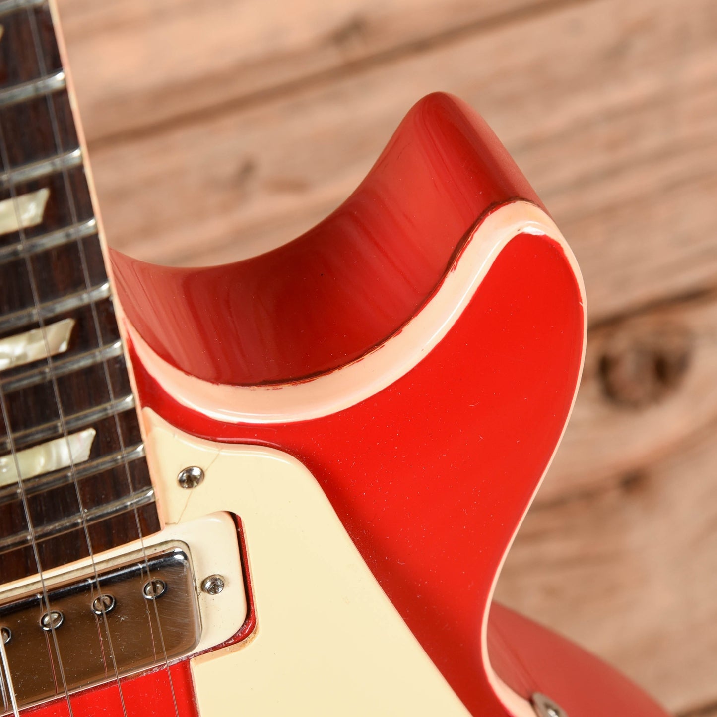 Gibson Les Paul Deluxe Red Refin 1975