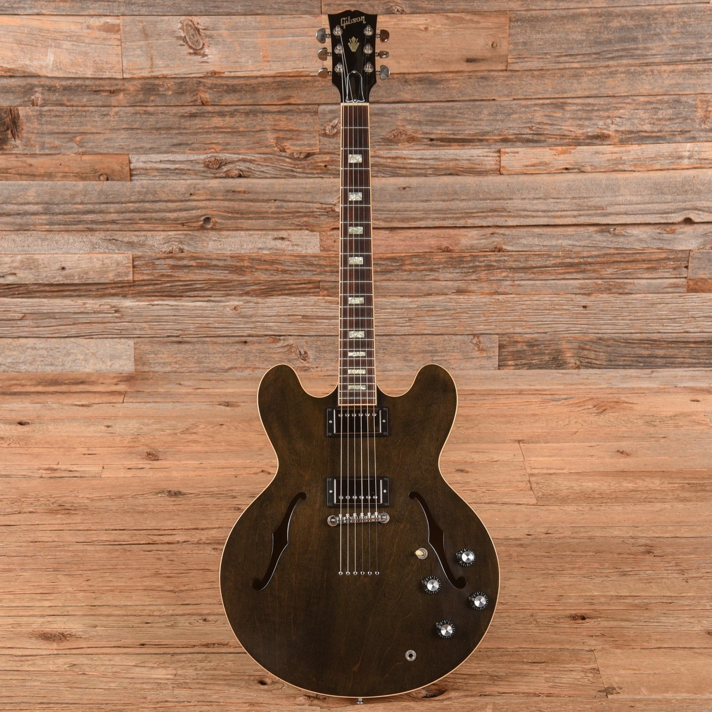 Gibson Prototype ES-335 String Through Mocha Brown 2021