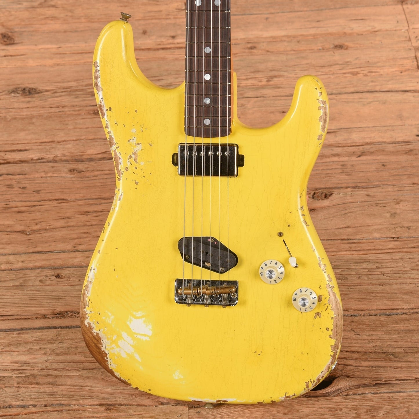 Fender Custom Shop '66 Stratocaster HS Heavy Relic Aged Graffiti Yellow 2025