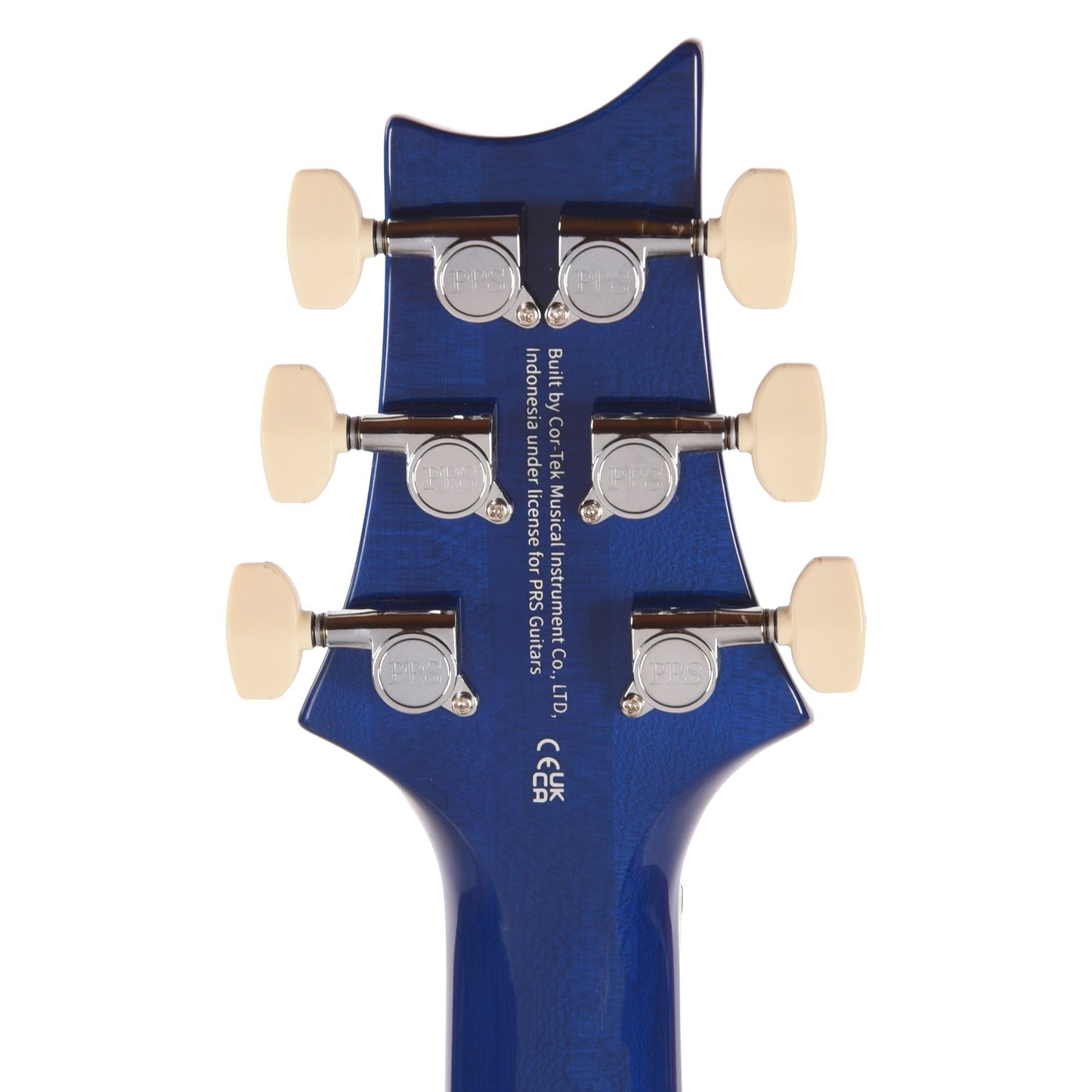 PRS SE Flat Back Hollowbody I Piezo Lake Blue