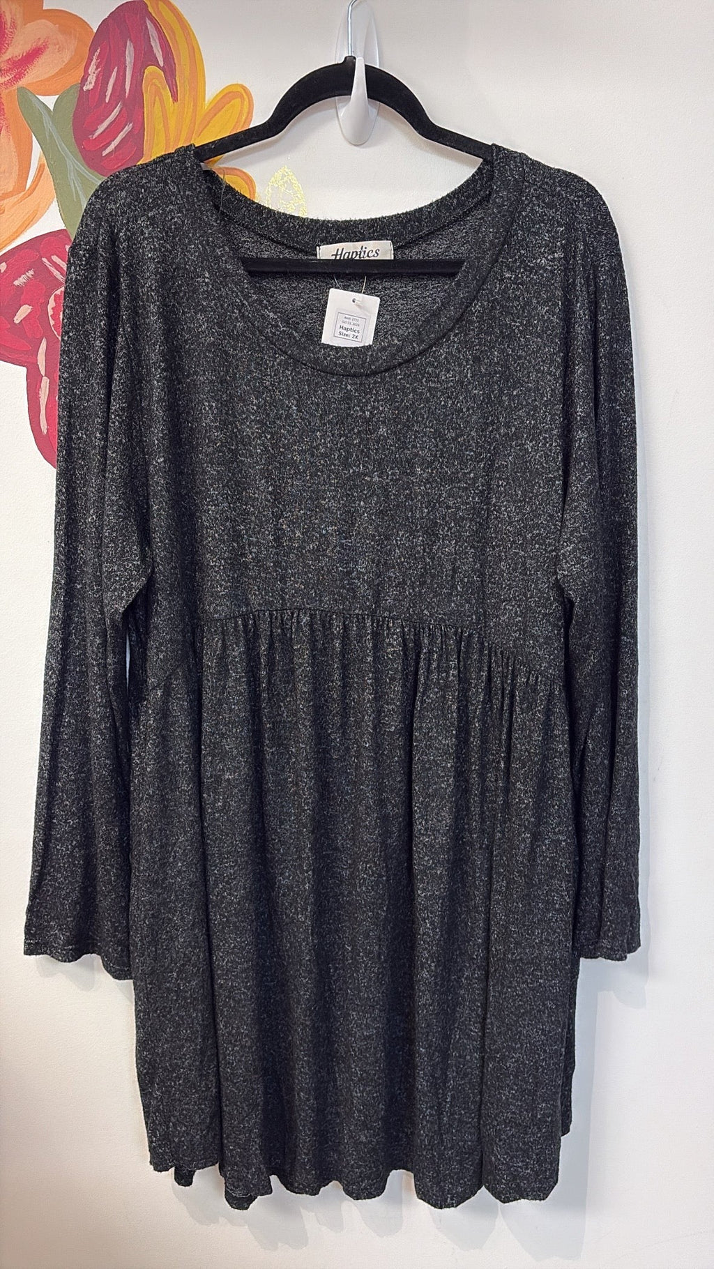 Haptics Black Dress, 2X